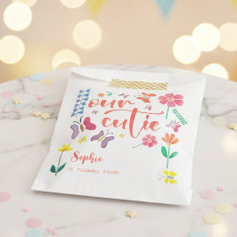 我々のかわいこちゃんは…フローラ子供の誕生日パーティー フェイバーバッグ