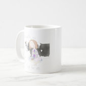 我々のためではなく、我々のためにここにいる コーヒーマグカップ (正面左)