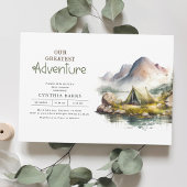 我々のアドバもっとも偉大ントランズワイルドベビーシャワー 招待状