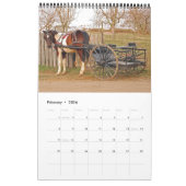 我々のアミッシュ カレンダー (2月 2026)