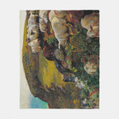 我々のイギリスの沿岸か牧羊のウィリアム・ホルマン フリースブランケット (正面)