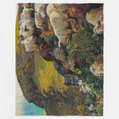 我々のイギリスの沿岸か牧羊のウィリアム・ホルマン フリースブランケット (正面)