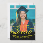 我々のエレガント脚本を卒業した |卒業招待状 招待状 (正面)