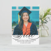 我々のエレガント脚本を卒業した |卒業招待状 招待状 (スタンド正面)