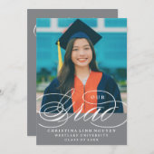 我々のエレガント脚本を卒業した |卒業招待状 招待状 (正面/裏面)