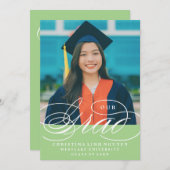 我々のエレガント脚本を卒業した |卒業招待状 招待状 (正面/裏面)