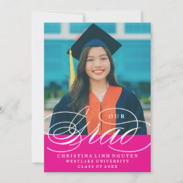 我々のエレガント脚本を卒業した |卒業招待状 招待状