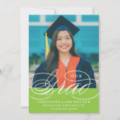 我々のエレガント脚本を卒業した |卒業招待状 招待状 (正面)