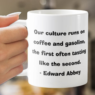我々のカルチャー走オンコーヒー引用文文字 コーヒーマグカップ