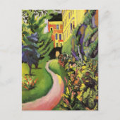 我々のガーデンフラワーベッドマ威厳があるック ポストカード (正面)