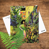 我々のガーデンフラワーベッドマ威厳があるック ポストカード