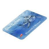 我々のキャビンのステートルームCruseドアマーカシャーク マグネット (左側)