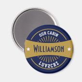 我々のキャビンクルーズ船ステートルームキャビンマーカー マグネット (正面/裏面)