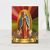 我々のグアダルーペの女性 カード (正面)