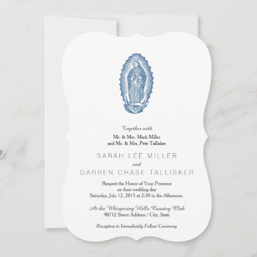 我々のグアダルーペの女性 招待状 (正面)