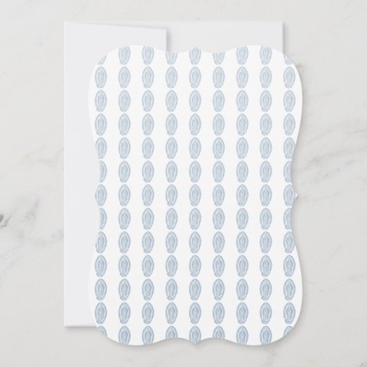 我々のグアダルーペの女性 招待状 (裏面)