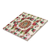 我々のグアダルーペバラポットプリ タイル (側面)