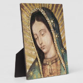 我々のグアダルーペポートレート フォトプラーク (側面)