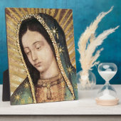 我々のグアダルーペポートレート フォトプラーク (側面)