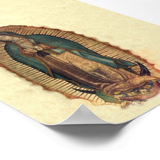 我々のグアダルーペヴィンテージオリジナル ポスター (角)