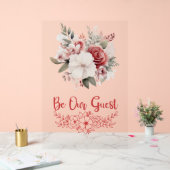 我々のゲストのア結婚クリルのサインになる アクリルサイン (ウェディング)