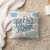 我々のゲストハンドレタードである クッション (ブランケット)