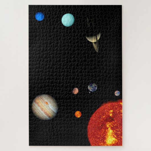 我々のシス太陽のテム ジグソーパズル (縦)