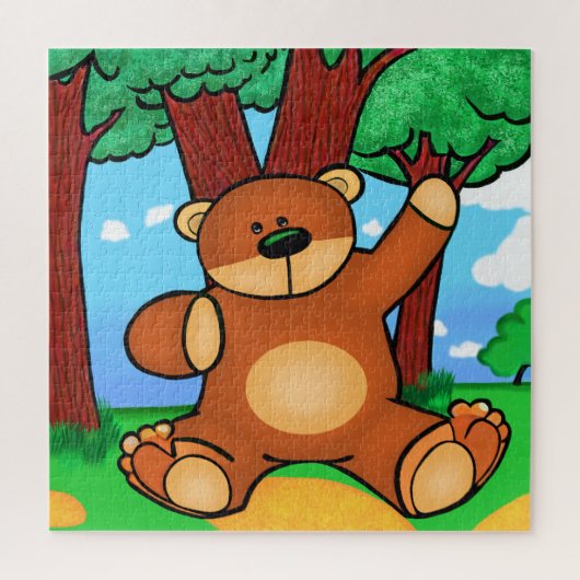 我々のダンスラプレーリ – 草原の熊 ジグソーパズル (縦)