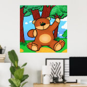 我々のダンスラプレーリ – 草原の熊 ポスター (ホームオフィス)