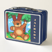 我々のダンスラプレーリ – 草原の熊 メタルランチボックス (裏面)