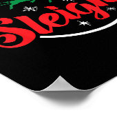 我々のチームスリグクリスマスファミリーパジャマクリスマスホリ ポスター (角)