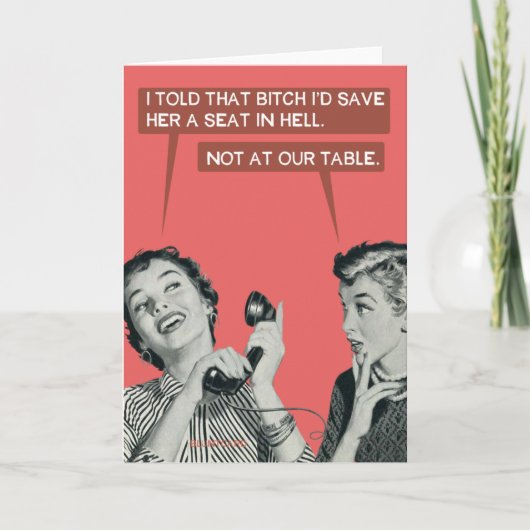 我々のテーブルでは….. カード (正面)