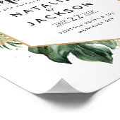 我々のトロピカル結婚へようこそ ポスター (角)