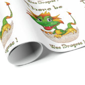 我々のドラゴンがいる ラッピングペーパー (ロールコーナー)