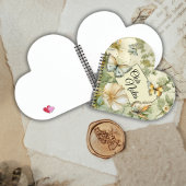 我々のノートコテージコアワイルドフラワーズと蝶 ノートブック