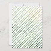 我々のハッピーリトルキャンパーは1つの誕生日招待状 招待状 (裏面)