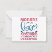 我々のハートの女王に ノートカード (裏面)