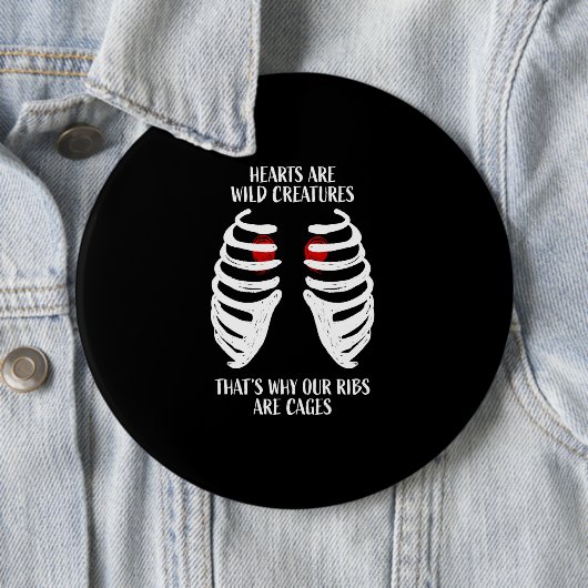 我々のハートは野生生物だ 缶バッジ (インサイチュ)