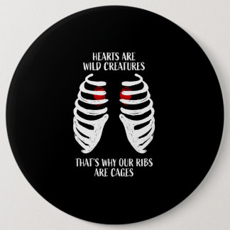 我々のハートは野生生物だ 缶バッジ