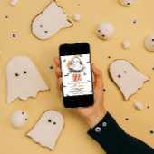 我々のブーほとんど幽霊ハロウィーン赤ちゃんシャワー 招待状