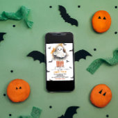 我々のブーほとんど幽霊ハロウィーン赤ちゃんシャワー 招待状