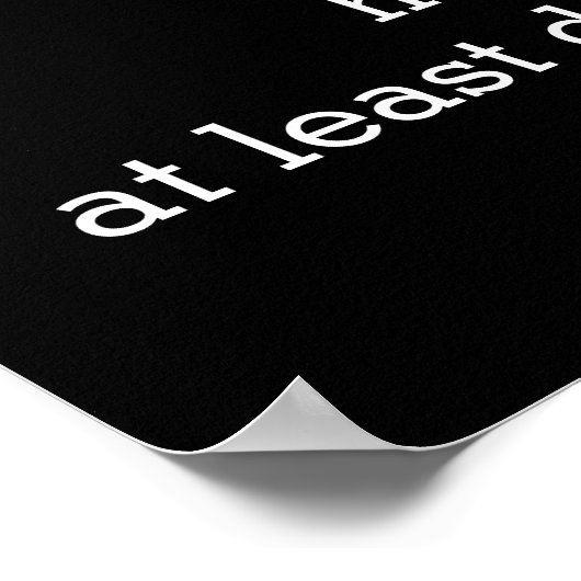 我々のプライム目的 – ダライラマ – 引用文プリント ポスター (角)