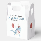 我々のベビーシャーク海の下の最初の誕生日 フェイバーボックス (オープン)