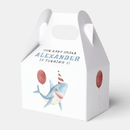 我々のベビーシャーク海の下の最初の誕生日 フェイバーボックス