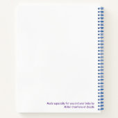 我々のベビー ノートブック (裏面)