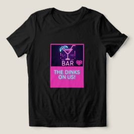 我々のマティーニグラスの夕食 トライブレンドTシャツ