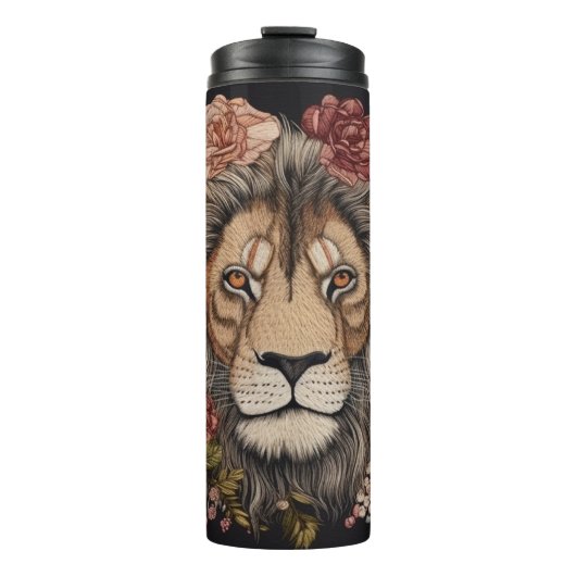 我々のライオンと共に威厳と力を受け入れる タンブラー (正面)