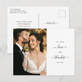 『我々のラモダンブスクリプト、写真に感謝結婚』 ポストカード (正面/裏面)