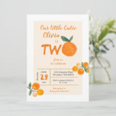 我々のリトルかわいこちゃんは2誕生日 招待状 (スタンド正面)