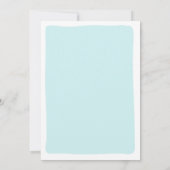 我々のリトルかわいこちゃんクレメンティンオレンジファースト誕生日 招待状 (裏面)